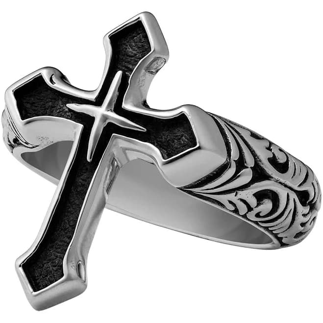 Sacrifice Sterling Silver Men's Ring