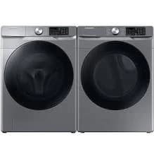 Samsung 6300 Front Load Laundry Pair with Stacking Kit
