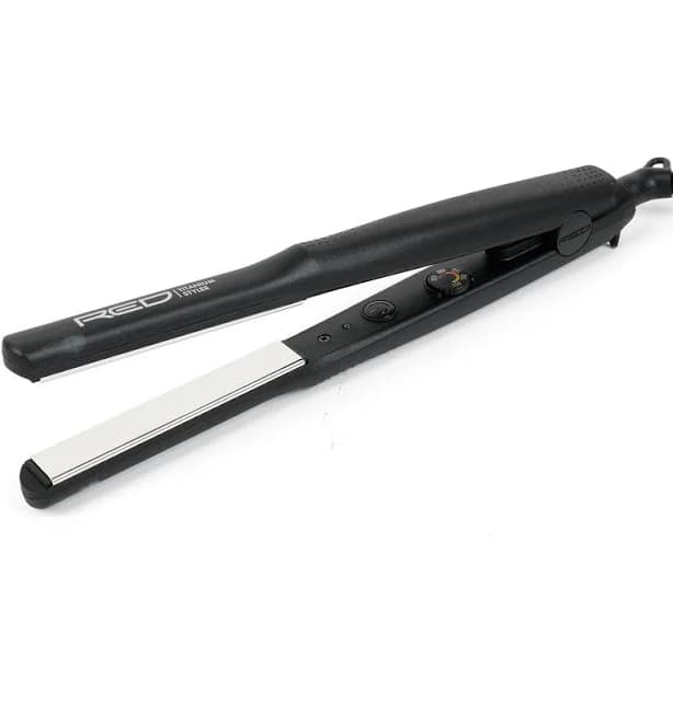 Kiss Red Titanium Styler Flat Iron