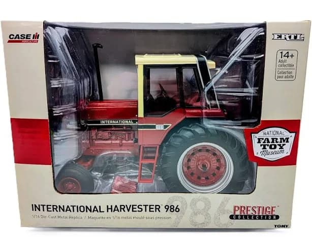 1/16 International Harvester 986 Cab with Red Power and Branding Iron Logos