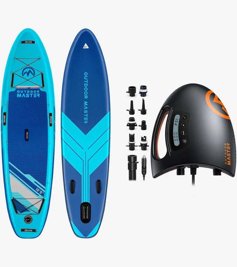 iSUP Board with Shark II Pump