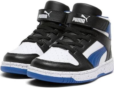 Puma Kid Rebound Layup Mid Hook And Loop Shoes Kid