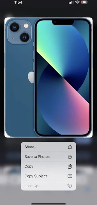 Apple Iphone 13 Blue 12mp Dual Camera 6.1" Ios Smartphone Wi-fi
