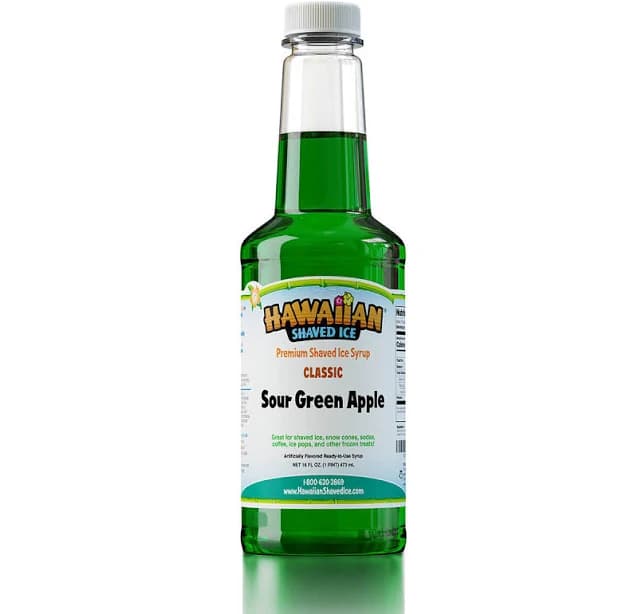 Sour Green Apple Shaved Ice & Snow Cone Syrup