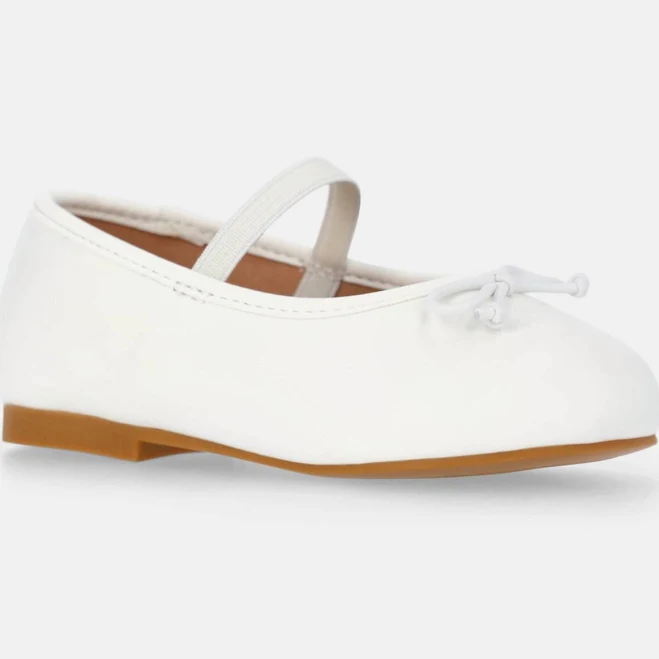 Wonder Nation Baby Girls Bow Ballet Dress Shoes