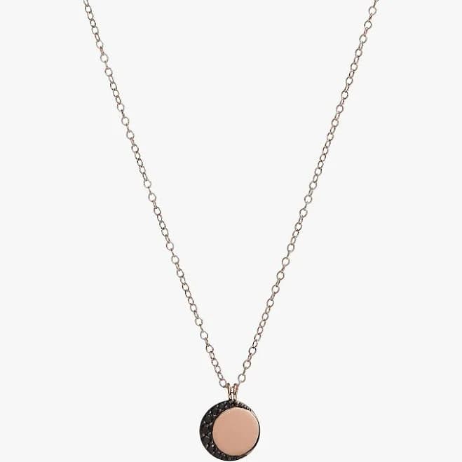 Alex and Ani Crescent Moon Pendant Necklace