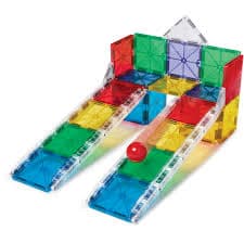 MAGNA-TILES® Rail Racers 33-Piece Magnetic Construction Set, The Original Magnetic Building Brand - Walmart.com