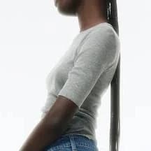 H&M Ladies Straight Regular Jeans