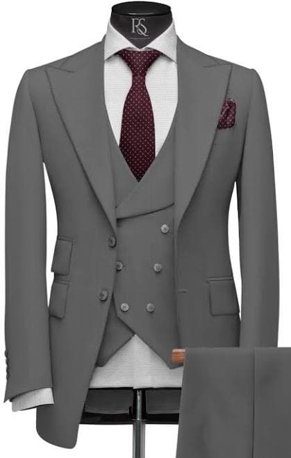 Slim-Fit 3-Piece Suit
