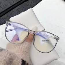 Transparent Computer Glasses Frame Women Men Anti Blue Light Round Glasses Blackout Glasses Optical Glasses - Walmart.com
