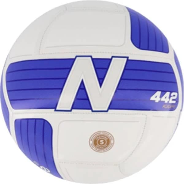 New Balance 442 Academy White/Blue Soccer Ball - model FB23002G-WB Soccer Garage