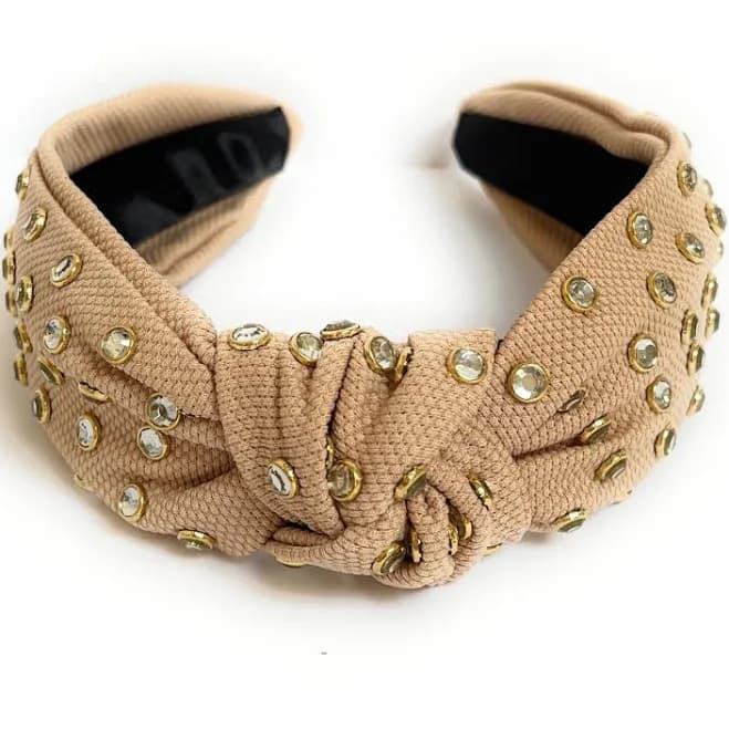 Jeweled Knot Headband Embellished Headband