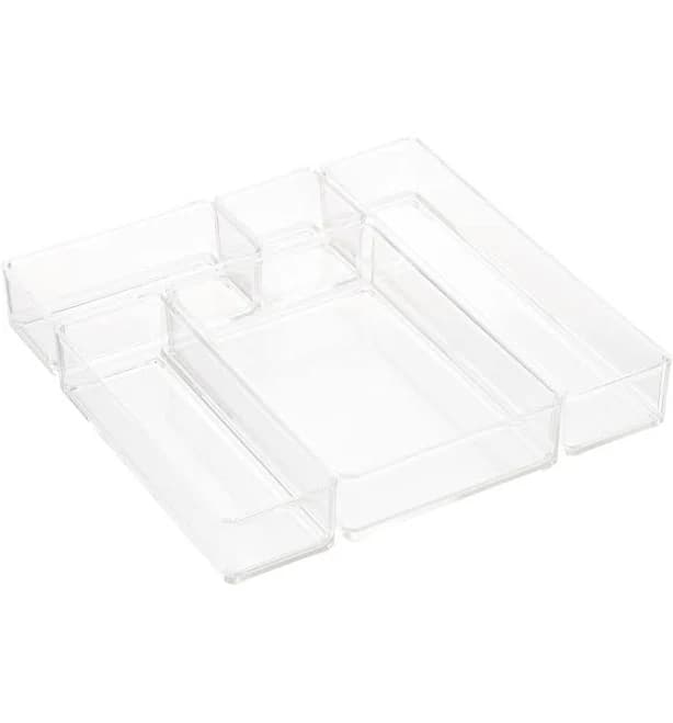 The Container Store Luxe Acrylic Stacking Drawer Organizers