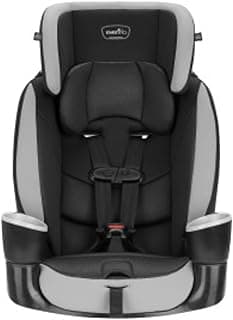 High-Back Booster Car Seat with Harness, 22 to 110lbs, Maestro Sport, Granite Gray