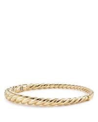 David Yurman Pure Form Cable Bracelet in 18K Gold | Bloomingdale's