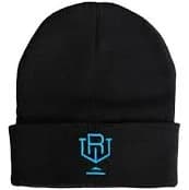 RotoWear Icon Beanie (Black x Electric Blue)