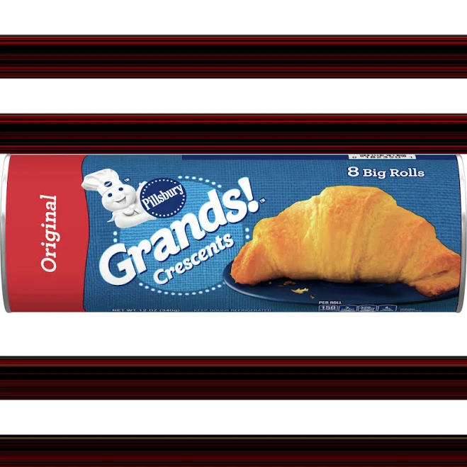 Pillsbury Big and Flaky Crescents, 12 Ounce, 8 count -- 12 per case