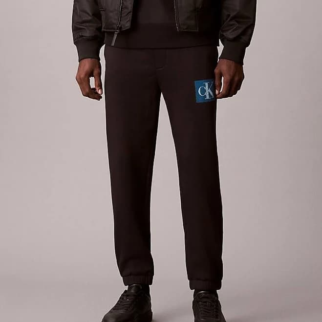 Calvin Klein Men's Fleece Layered Sweatpants