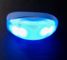 Pack of 2 LED Wristband Running/Walking/Biking Multi-Color Safety Lights | eBay