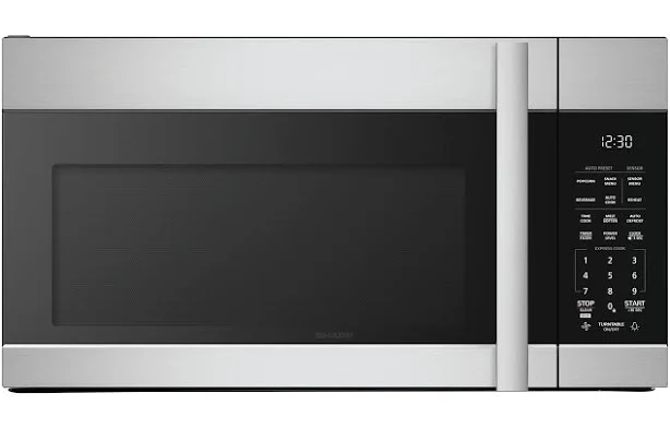 Sharp 1.7 Cu. Ft. Over-the Range Microwave Oven SMO1754JS
