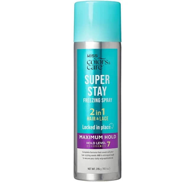 Kiss Colors & Care Super Stay Freezing Spray