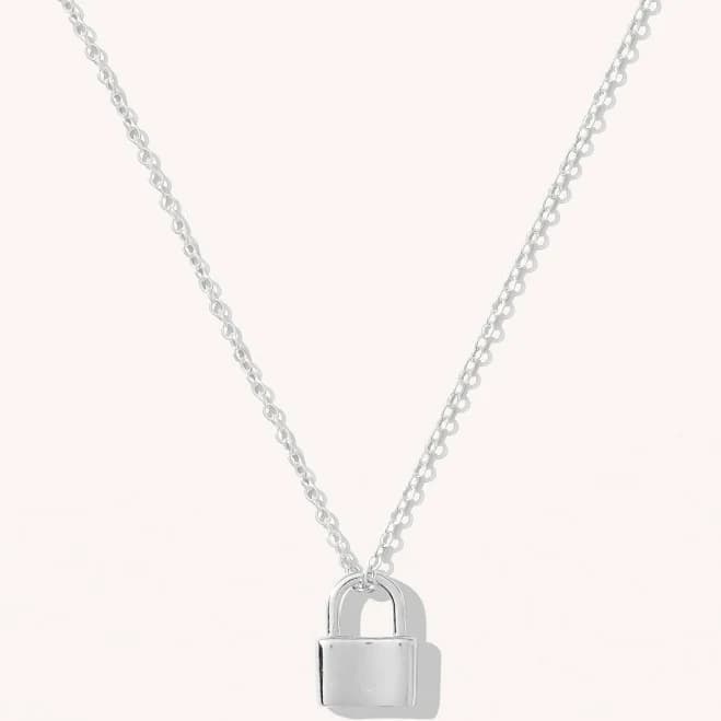 Tiny Lock Necklace