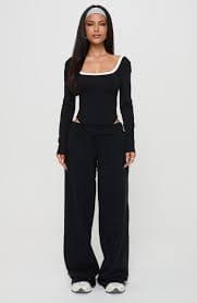 Princess Polly Ender Trim Bodysuit | Nordstrom