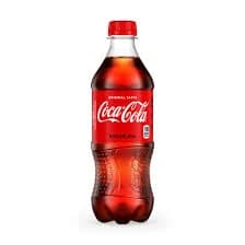 Coca Cola 16 oz glass bottle