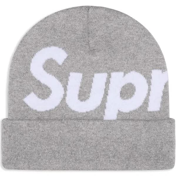 Supreme Intarsia-Logo Beanie Hat