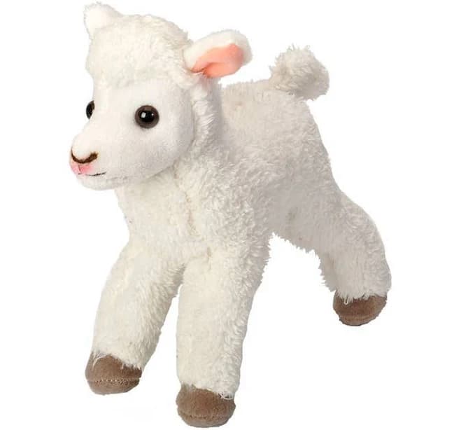 Wild Republic Cuddlekins Mini Lamb Stuffed Animal
