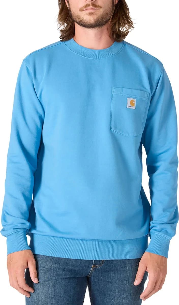 Carhartt Men's Relaxed Fit Midweight French Terry Crewneck Sweatshirt