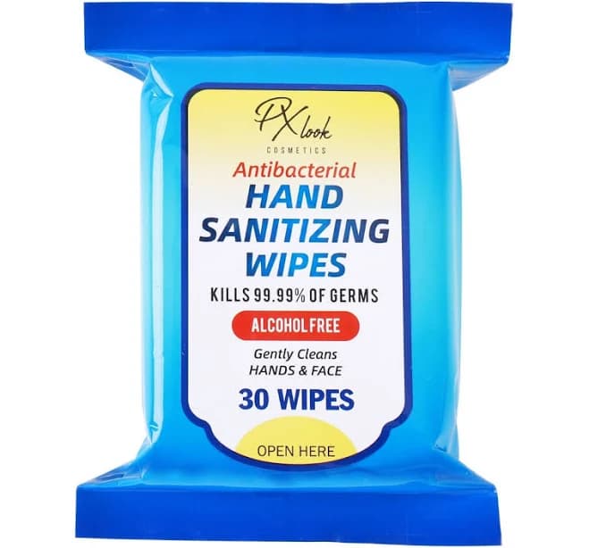 Antibacterial Hand Sanitizing Wipes