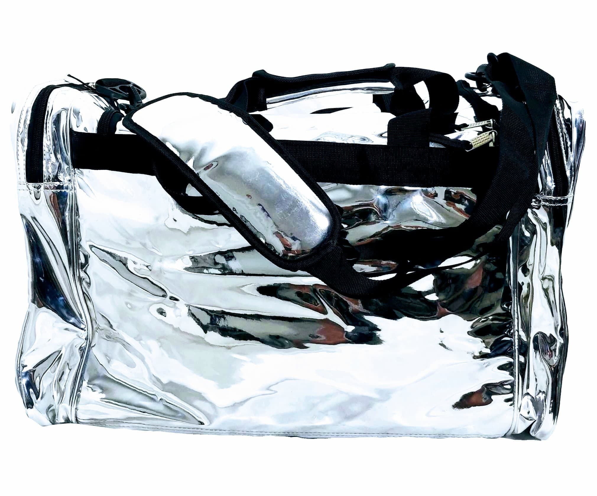 Mperial Chrome Leather Duffle Bag (Carry-on size) – Mperial Sportswear