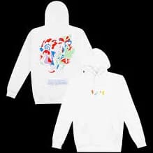 Faces Letters Hoodie