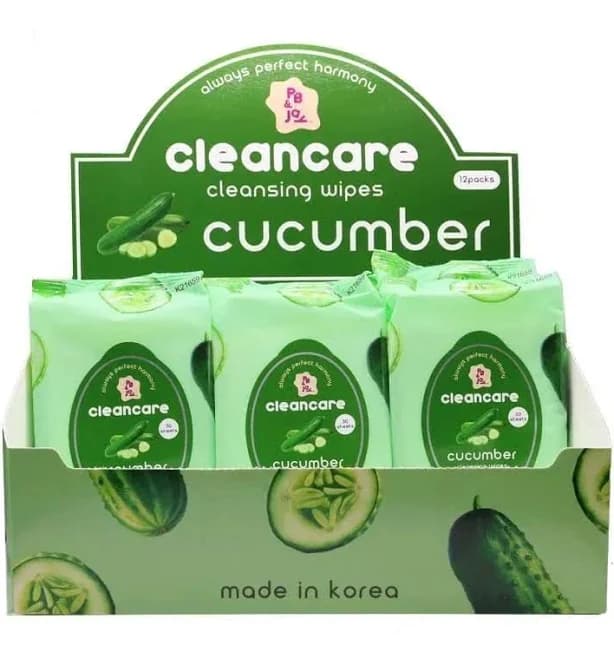Korean Green Tea Facial Cleansing Wipes7