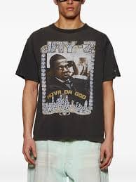 EARTHLING VIP Jay-Z Portrait Cotton T-shirt | FARFETCH KW