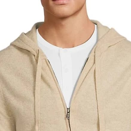 Saks Fifth Avenue Men's Cashmere Full Zip Hoodie