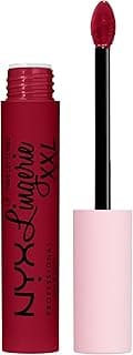NYX PROFESSIONAL MAKEUP Lip Lingerie XXL Matte Liquid Lipstick - Sizzlin' (Oxblood Red)