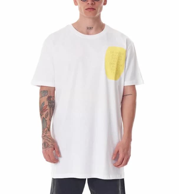 Martin Valen Men's Oversized Text Printed T-Shirt
