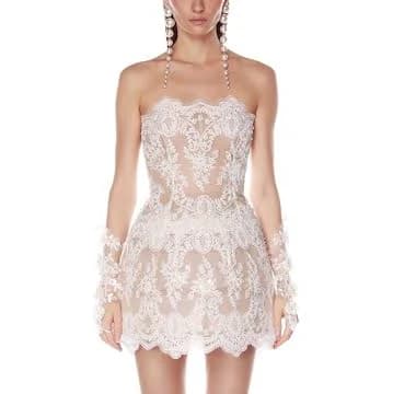 Maraya Lace Mini Dress