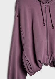 Puff sleeve hooded sweatshirt - Women's fashion | Stradivarius Republica Dominicana