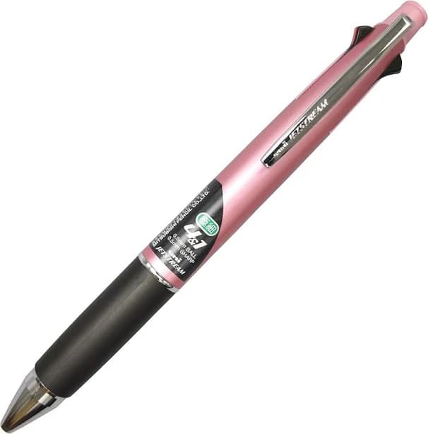 Uni-ball JetStream 4&1 Ballpoint Pen 0.5mm Light Pink