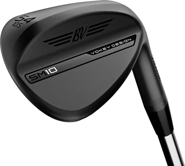 Titleist Vokey Design SM10 Wedge, Right Hand, Men's, Jet Black