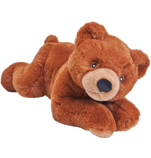 Wild Republic Ecokins Brown Bear Stuffed Animal