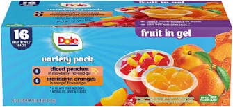 Dole Fruit in Gel Cups