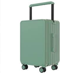 Amazon.com | PANKERS Travel Suitcase Mid-Mounted Wide Trolley Case, Large Capacity Suitcase, Women's Waterproof Zipper 20-inch Boarding Case Trolley Case | Suitcases