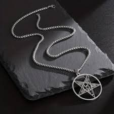 BAPHOMET PENTAGRAM PENDANT NECKLACE satan 666 black metal death metal occult | eBay