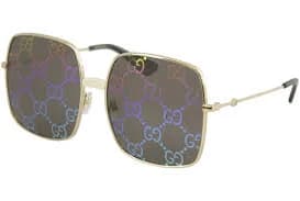 Gucci Women's GG0414S Square Sunglasses