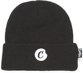 C-Bite Knit Beanie – Warm Winter Hat with Fold Over Cuff, Cozy Soft Knit Material, One Size Fits Most