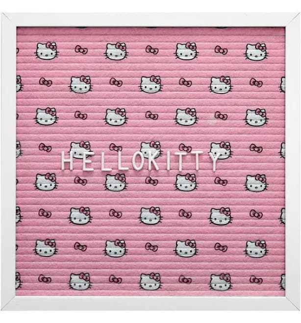 Hello Kitty Letter Board